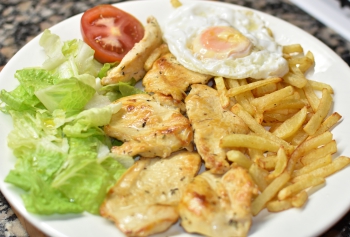 Pechuga a la plancha